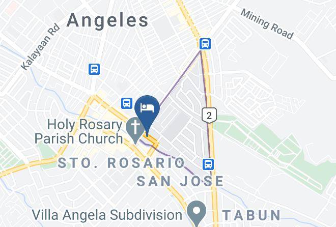 Pampanga - Imerex Plaza Hotel And Restaurant Maps