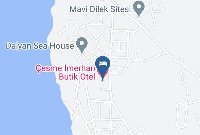 Cesme - Cesme Imerhan Butik Otel Maps