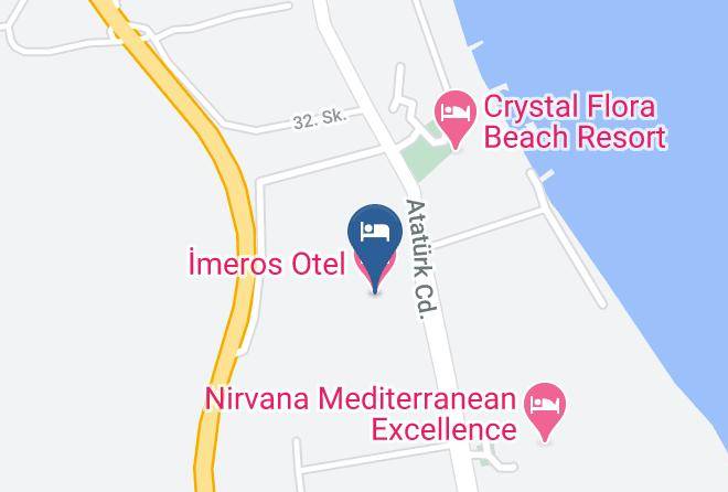 Konyaalti - Imeros Otel Maps