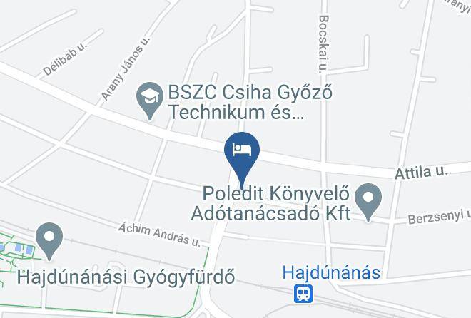 Hajdunanas - Imic Thermal Pension Ltd Maps