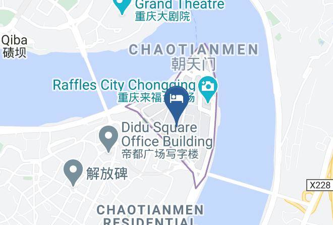 Yuzhong District - Imix Iart Hotel Maps