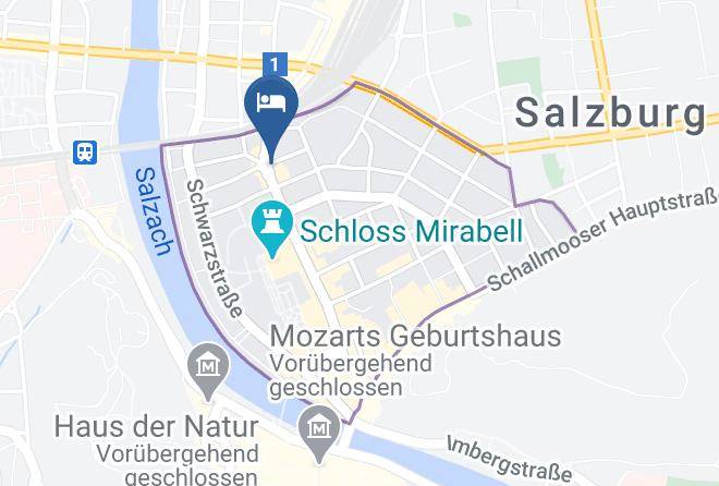 Salzburg - Imlauer Hotel Pitter Salzburg Maps
