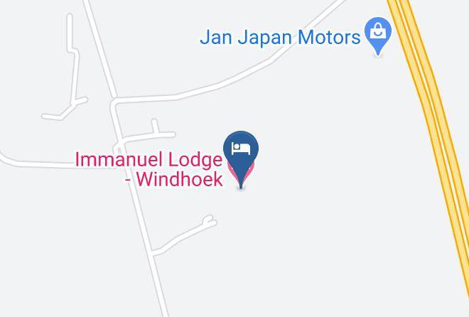 Windhoek Rural - Immanuel Lodge Windhoek Maps