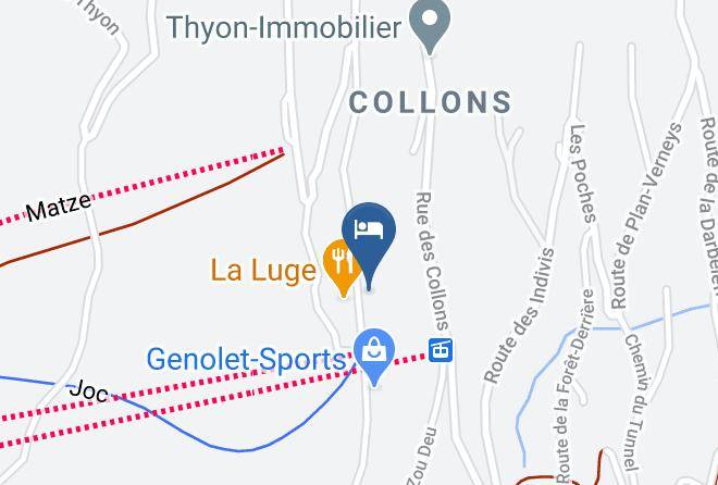 Herens - Immeuble Le Cervin Maps