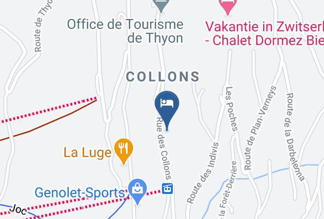 Herens - Immeuble Les Aiglons Maps