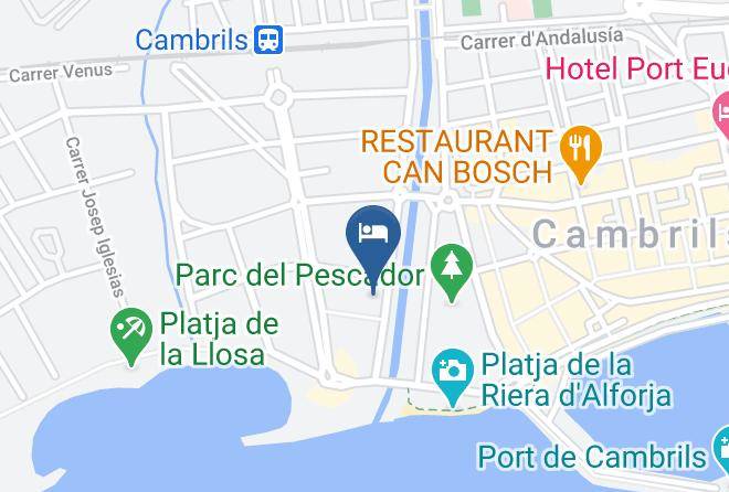 Immobiliaria Cambrils Paradis Map