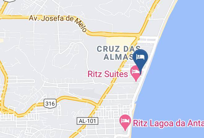 Maceio - Imobiliaria Pajucara Edf Beira Mar Maps