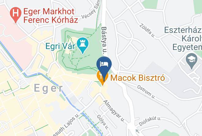 Imola Mansion Hotel Map