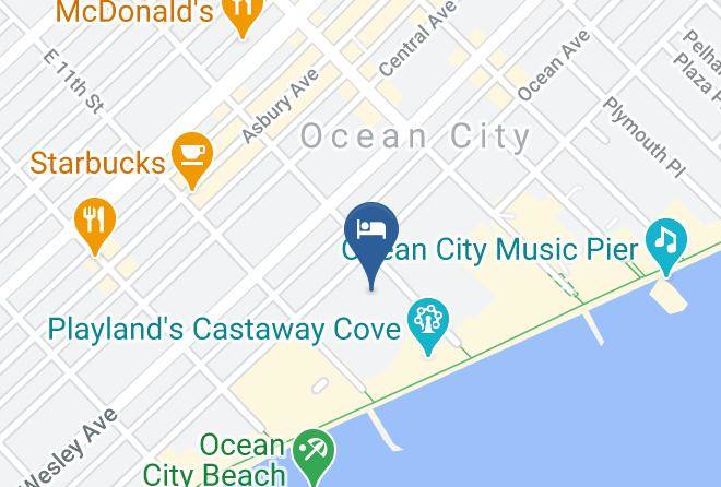 Cape May - Impala Island Inn At Shorebreak Resorts Maps