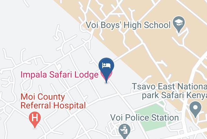 Taita Taveta - Impala Safari Lodge Maps