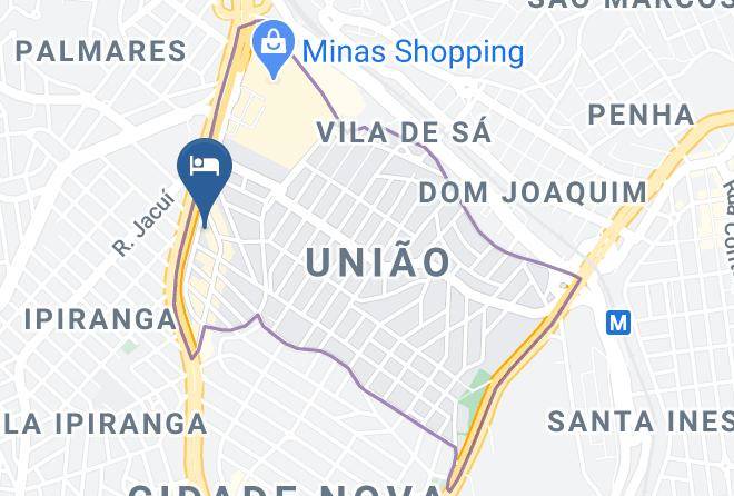 Belo Horizonte - Impar Suites Cidade Nova Maps