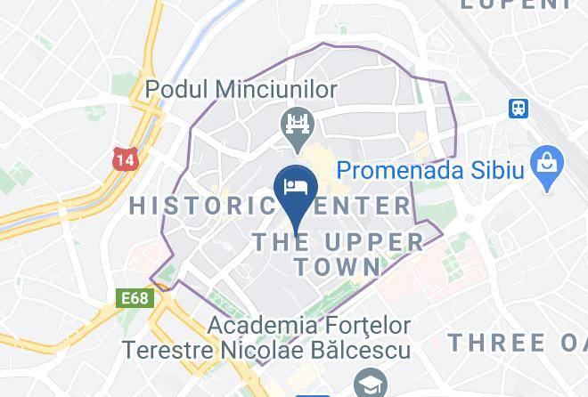 Sibiu - Imparatul Romanilor Hotel Maps