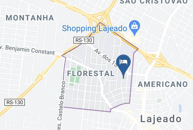 Lajeado - Imperatriz Hotel Maps