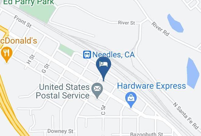 San Bernardino - Imperial 400 Motel Maps