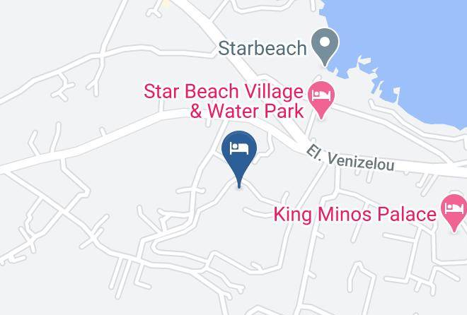 Iraklion - Imperial Belvedere Hotel Maps