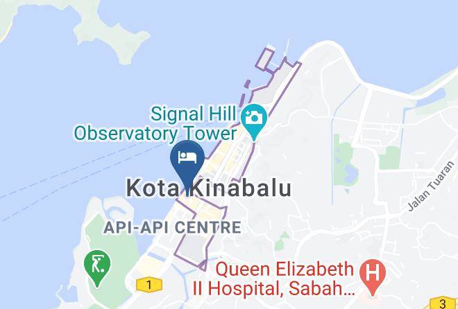 Imperial Boutec Hotel Waterfront Map