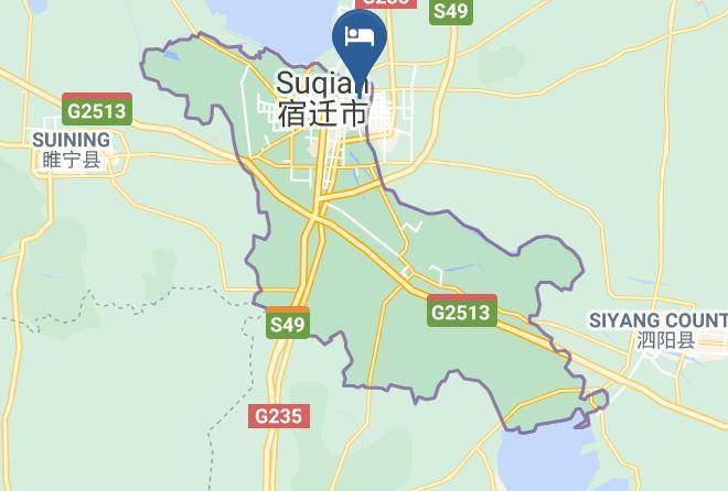 Suqian - Imperial Family Hotel Maps