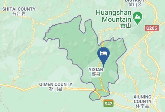 Huangshan - Imperial Guard Boutique Hotel Maps