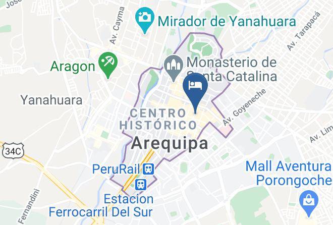 Arequipa - Imperial Hospedaje Maps