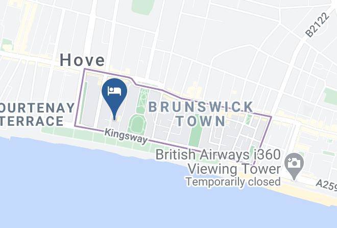 Brighton And Hove - Imperial Hotel Maps