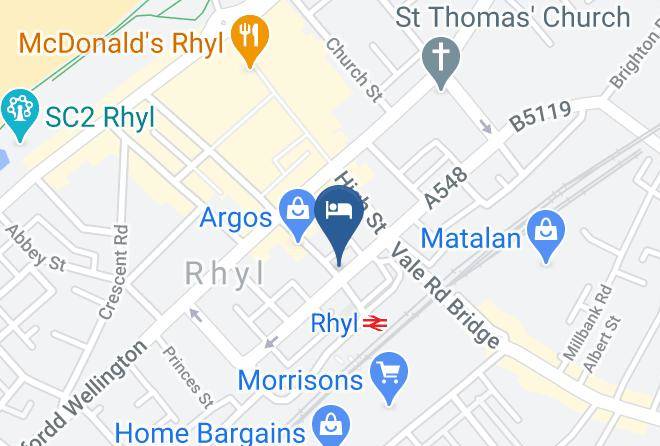Denbighshire - Imperial Hotel Maps