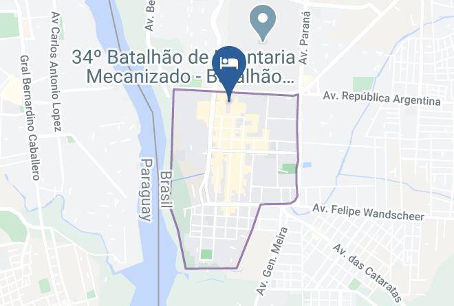 Imperial Hotel Foz Map