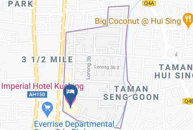 Bahagian Kuching - Imperial Hotel Kuching Maps