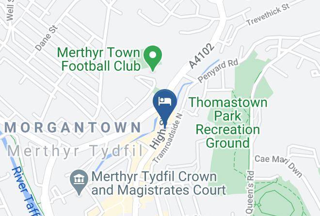 Merthyr Tydfil - Imperial Hotel Maps