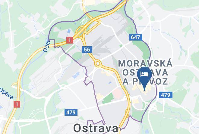 Ostrava - Imperial Hotel Ostrava Maps