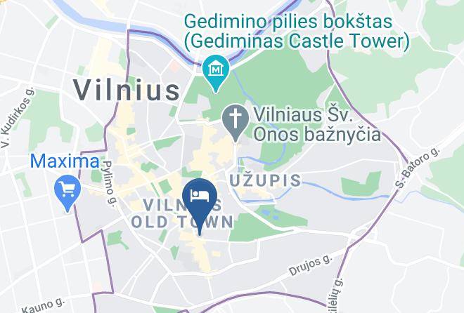 Vilnius - Imperial Hotel & Restaurant Maps