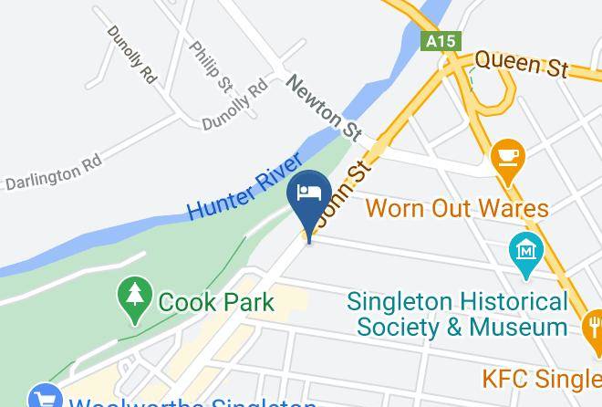 Singleton - Imperial Hotel Singleton Maps