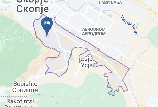 Skopje - Imperial Hotel Maps