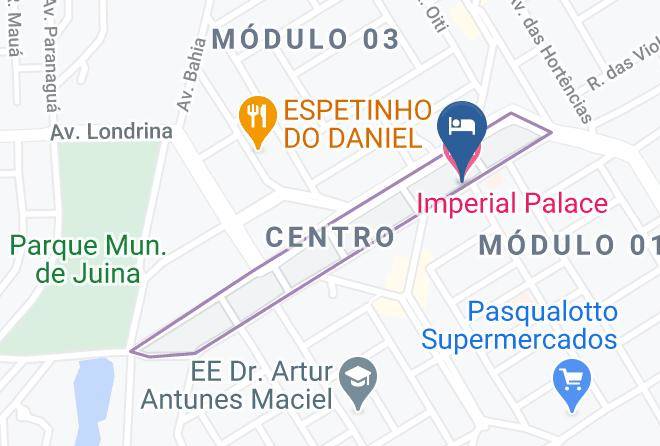 Juina - Imperial Palace Hotel Maps