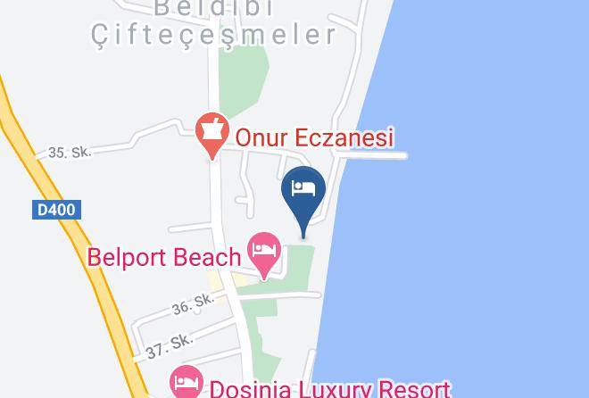 Antalya - Imperial Palace Hotels Maps
