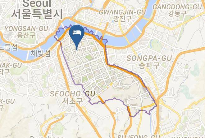 Gangnamgu - Imperial Palace Seoul Maps