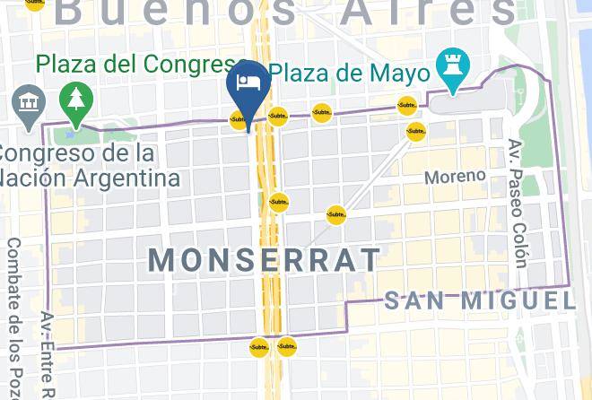 Autonomous City Of Buenos Aires - Imperial Park Hotel Maps