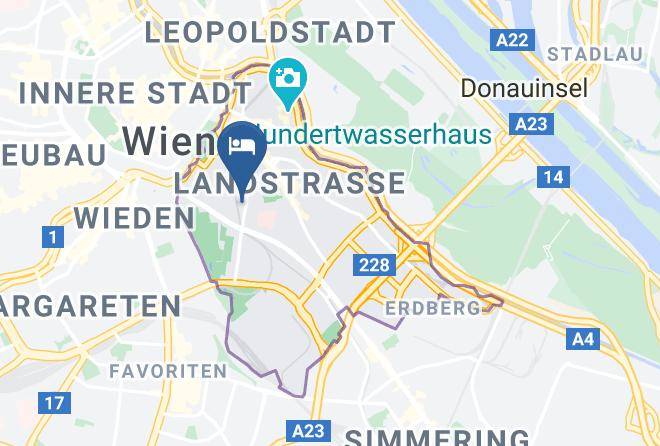 Vienna Landstrase - Imperial Riding School Renaissance Vienna Hotel Maps