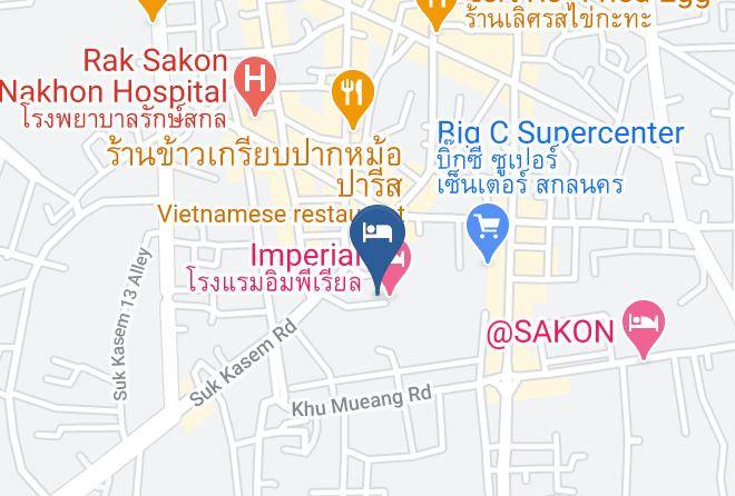 Amphoe Mueang Sakon Nakhon - Imperial Sakon Hotel Maps