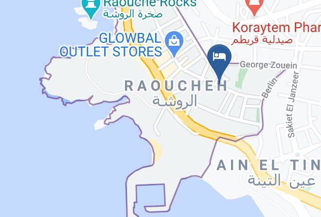 Beyrouth - Imperial Suites Hotel Beirut Maps