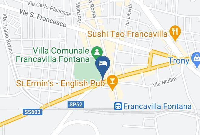 Brindisi - Imperiali Hotel Maps