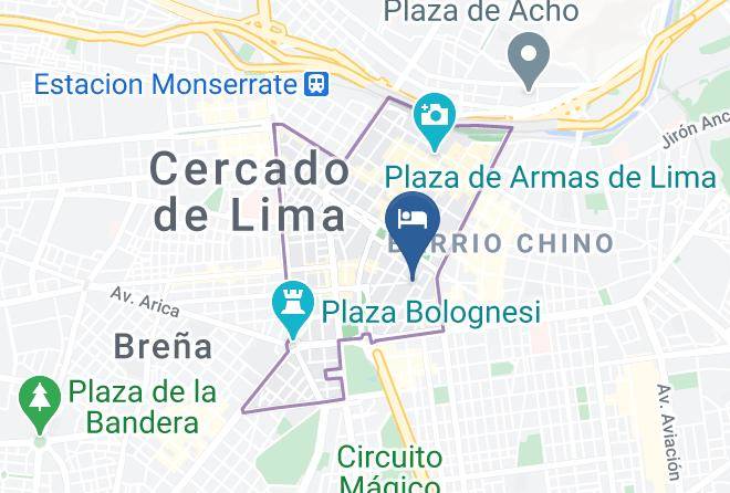 Lima - Imperium Hotel Lima Maps