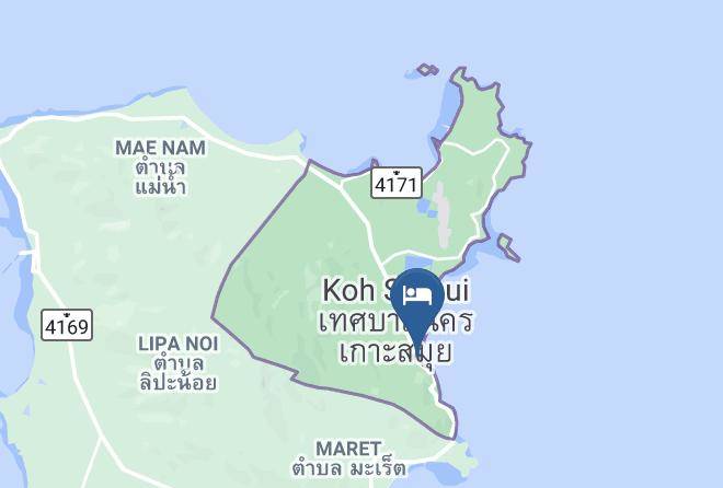 Amphoe Ko Samui - Impiana Resort Chaweng Noi Koh Samui Maps