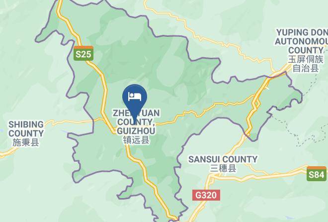 Qiandongnan Aut Prefecture - Impression Zhenyuan Hotel Maps