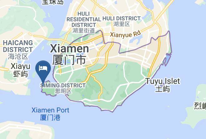 Xiamen - Impresson Coast Hotel Xiamen Maps