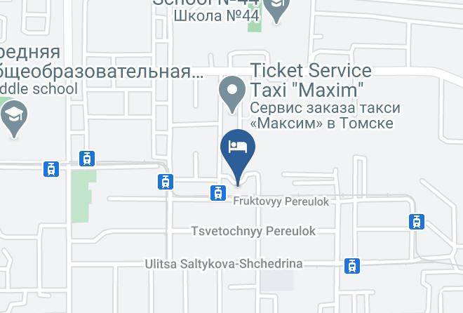 Tomsk - Impulse Hotel Maps