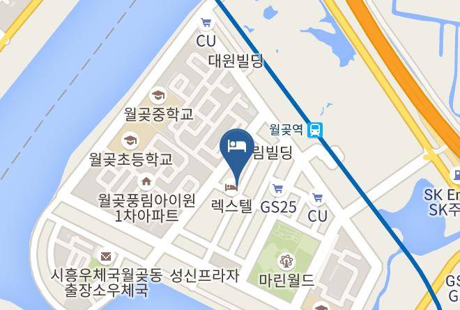Siheungsi - Imt 1 Hotel Wolgot Maps