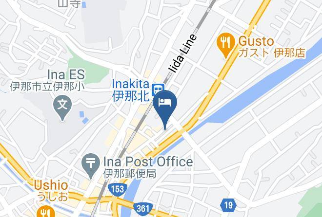 Ina City - Ina Central Hotel Maps