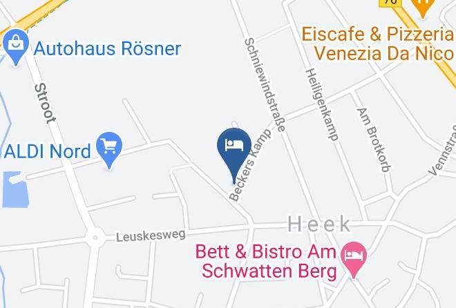 Borken - Ina's Ferienwohnung Monteurzimmer Maps