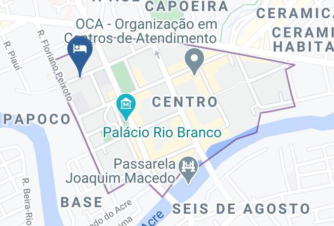 Inacio Palace Hotel Map