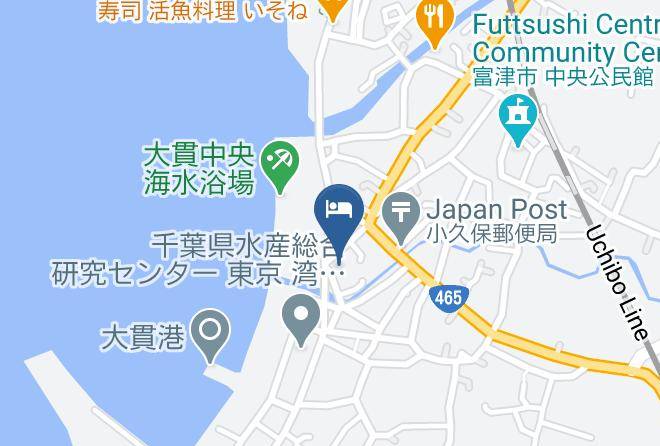 Futtsu City - Sazanami Kan Maps